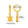 Wholesale Stainless Steel Zircon Earrings With French Pearl Bow Tie Pattern And Electroplating For Women