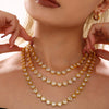 Wholesale 316L Stainless Steel Zircon Necklace Bracelet Set For Women With Electroplating Love Stitching And Star Shape