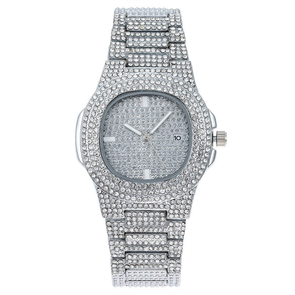 Wholesale Star Patterned Steel And Alloy Quartz Watches For Men And Women With Mineral Strengthened Glass Mirror And Stainless Steel Clasp