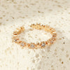 Wholesale Star Ring Copper Electroplating Women's Hand Jewelry