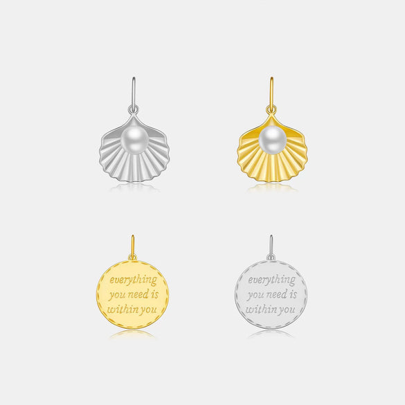 Wholesale 925 Sterling Silver All Match Pendant Necklace With Fashion Design And Electroplating For Unisex
