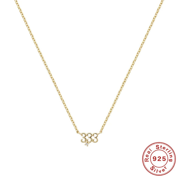 Wholesale 925 Sterling Silver Angel Clavicle Necklace With Geometric Pattern For Women