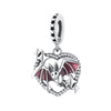 Wholesale 925 Sterling Silver Animal Marine Insect Beads Pendant Diy Jewelry Accessories For Female With Dripping Oil Design
