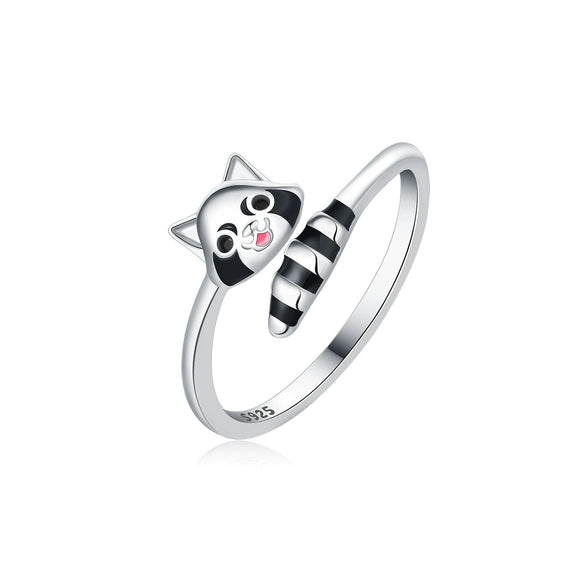 Wholesale 925 Sterling Silver Animal Zodiac Open Ring