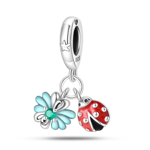 Wholesale 925 Sterling Silver Animalinspired Diy Jewelry Accessories With Dripping Oil Design Beads Pendant Bracelet