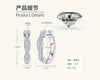 Wholesale Sterling Silver Earrings With Moissanite And Geometric Design Electroplated