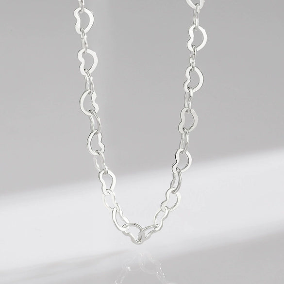 Wholesale Sterling Silver Fashion Simple Pendant With Geometric Pattern And Cross Chain For Women Lovely Style