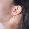 Wholesale 925 Sterling Silver Fivepointed Star Earrings For Women Geometric Style