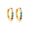 Wholesale 925 Sterling Silver Geometric Ear Buckle Earrings With Electroplating For Women