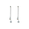 Wholesale 925 Sterling Silver Geometric Fashion Handmade Women's Earrings