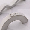 Wholesale 925 Sterling Silver Geometric French Vintage Beaded Women's Earrings With Electroplating