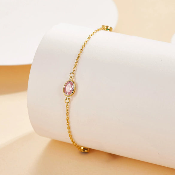 Wholesale 925 Sterling Silver Geometric Light Luxury Retro Elegant Bracelet With Zircon And Diamond Design For Women