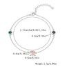 Wholesale 925 Sterling Silver Geometric Light Luxury Retro Elegant Bracelet With Zircon And Diamond Design For Women