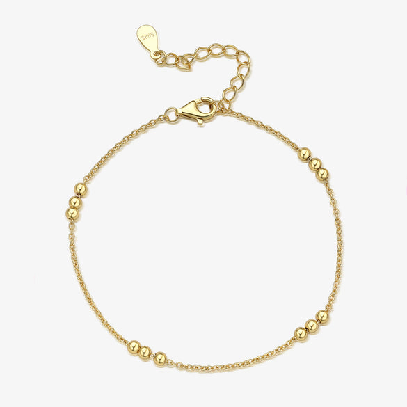 Wholesale Sterling Silver Geometric Plain Chain Necklace For Women