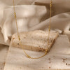 Wholesale Sterling Silver Geometric Plain Chain Necklace For Women
