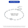 Wholesale 925 Sterling Silver Gold Plated Fashion Versatile Exquisite Shiny Women's Bracelet