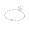 Wholesale 925 Sterling Silver Gold Plated Fashion Versatile Exquisite Shiny Women's Bracelet