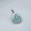 Wholesale Sterling Silver Handmade Melon Buckle Pendant Baroque Freshwater Pearl Necklace With Irregular Design