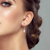 Wholesale 925 Sterling Silver Heart Crystal Ear Hooks For Women