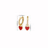 Wholesale 925 Sterling Silver Heart Shaped Elegant Fashion Earrings