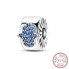Wholesale 925 Sterling Silver Heart Shaped Rubber Plug Fixing Clip Beaded Diy Jewelry Accessories For Women With Dripping Oil Process
