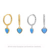 Wholesale 925 Sterling Silver Heartshaped Cold Style Earrings For Women With Electroplating