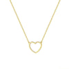 Wholesale 925 Sterling Silver Heartshaped Necklace Plain Heart Pendant Polish Finish Women's O Chain