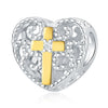 Wholesale Sterling Silver Jewelry With Star Moon Religious Charm And Dripping Oil Design