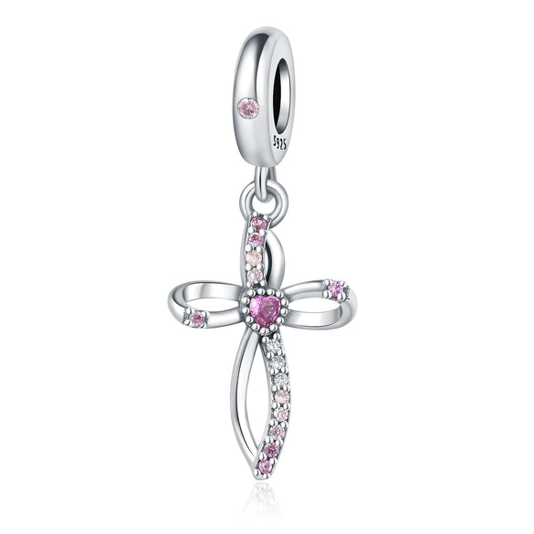 Wholesale Sterling Silver Jewelry With Star Moon Religious Charm And Dripping Oil Design