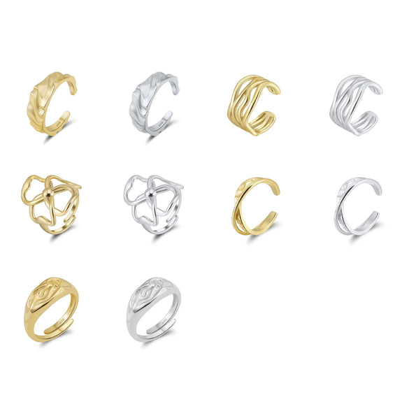 Wholesale 925 Sterling Silver Minimalist Geometric Jewelry With Electroplating For Women