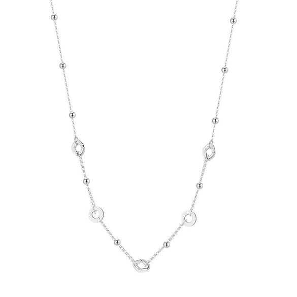 Wholesale 925 Sterling Silver Minimalist Geometric Jewelry With Electroplating For Women