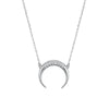 Wholesale 925 Sterling Silver Moonshaped Clavicle Chain For Women Seiko Ins Style Highend Sweater Chain