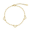 Wholesale 925 Sterling Silver Paper Clip Chain Geometric Style Unisex Necklace