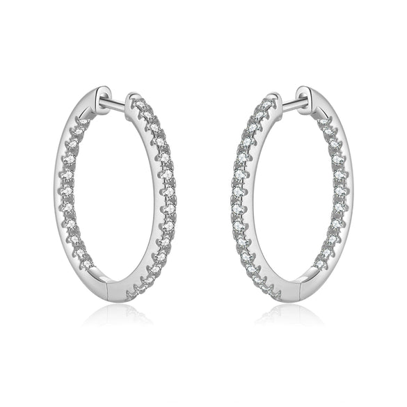 Wholesale 925 Sterling Silver Retro High End Fashion Women's Earrings With Geometric Design And Electroplating Treatment