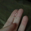 Wholesale 925 Sterling Silver Star And Moon Earrings With Diamond Treatment Simple Style For Women