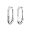 Wholesale 925 Sterling Silver Ushaped Electroplated Earring For Unisex