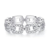 Wholesale 925 Sterling Silver Wave Pattern Ring For Women
