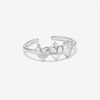 Wholesale 925 Sterling Silver Women's Love Water Drops Bell Pattern Necklace Ring With Diamond Design And Platinum 18K Gold Electroplating