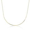 Wholesale 925 Sterling Silver Women's Square Snake Bone Chain Necklace With Geometric Pattern And Electroplating