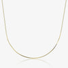 Wholesale 925 Sterling Silver Women's Square Snake Bone Chain Necklace With Geometric Pattern And Electroplating