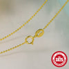 Wholesale 925 Sterling Silver Women's Water Wave Snake Bead Chain With Geometric Pattern And Electroplating