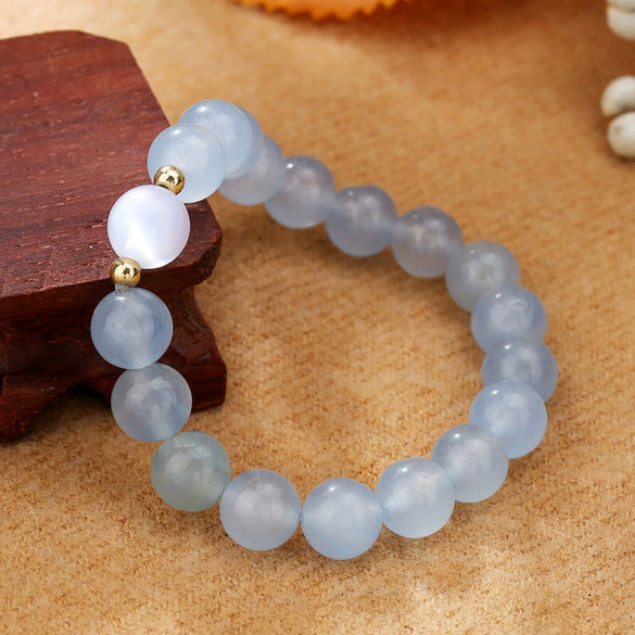 Wholesale Stone Beaded Bracelet Handmade Amethyst Lapis Lazuli Tiger Eye Unisex