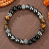 Wholesale Stone Beaded Bracelet Handmade Amethyst Lapis Lazuli Tiger Eye Unisex