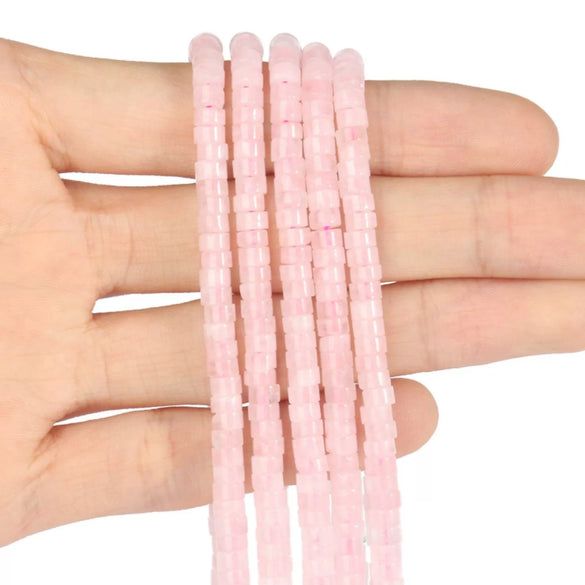 Wholesale Stone Right Angle Disc Loose Beads For Diy Bracelets