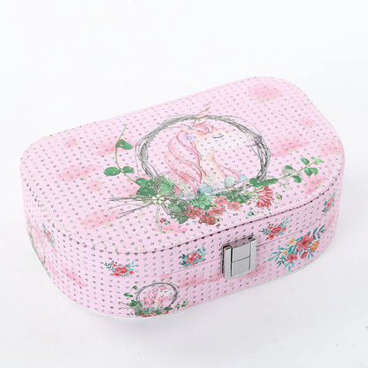 Wholesale Storage Box Solid Wood Flannel Jewelry Box