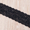 Wholesale Stretch Lace Ribbon Handmade Clothing And Bag Accessories Material In Black And White