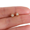 Wholesale Stud Earrings Copper Geometric Electroplating Simple Style Unisex