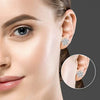 Wholesale Stud Earrings Copper Zirconia Flower Shape Women's Little Fragrance Style