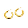 Wholesale Stud Earrings S925 Sterling Silver Geometric Cshaped Cold Style For Women