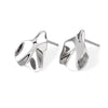 Wholesale Stud Earrings S925 Sterling Silver Geometric Oval Simple Style Female Jewelry